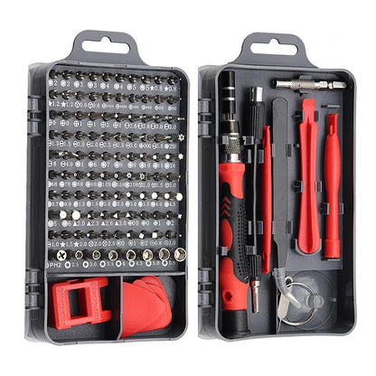 Precise: 115-in-1 Insulated Precision Screwdriver Set for PC, Mobile Phone, and Device Repair